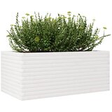  Vrtna sadilica bijela 110x60x46 cm od masivne borovine | Eponuda.ba