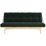 Karup Design Raztegljiv kavč Folk Raw/Dark Green Corduroy Cene