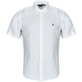 Polo Ralph Lauren CHEMISE MANCHES COURTES COUPE DROITE EN LIN Bijela Cijene