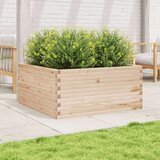 vidaXL Vrtna sadilica 100x100x46 cm od masivne borovine | shoptok.hr