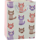  Paper Gift Bag Cats Glitter 23 x 18 x 10.5 cm | Shoptok.si