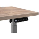 XORA pisalna miza leseni material hrast sonoma | Shoptok.si