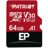 Patriot 64GB EP SDXC A1 / V30 microSD spominska kartica, 90MBs cene