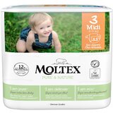 Moltex Pure & Nature Midi Size 3 ekološke plenice za enkratno uporabo 4-9 kg 33 kos Cene