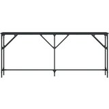  Konzolni stol crni 180 x 23 x 75 cm od konstruiranog drva | shoptok.hr