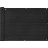  Balkonska Zaštita HDPE 75x400 cm Antracit Boja | shoptok.hr