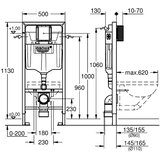Grohe Rapid SL ugradni vodokotlić bez tipke 38528001 | Eponuda.com