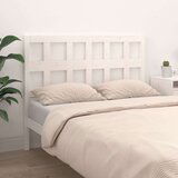  Posteljno vzglavje belo 145,5x4x100 cm trdna borovina, (20644009) | Shoptok.si