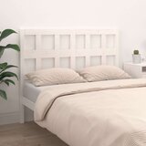 Uzglavlje za krevet bijelo 145 5x4x100 cm od masivne borovine | shoptok.hr