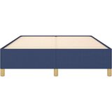  Posteljni okvir moder 140x200 cm blago, (20723741) | Shoptok.si