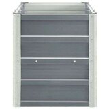  Visoka greda pocinkano jeklo 240x40x45 cm siva, (20618759) | Shoptok.si