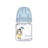 Canpol baby flasica 120ml siroki vrat, pp - bonjour paris 35/231 blue ( 35/231_blu ) 35/231_blu