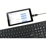 Gembird tastatura USB + PS/2 QWERTY, Crno | Eponuda.com