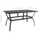  Vrtna jedilna garnitura 7-delna tekstil in jeklo, (20598101) | Shoptok.si