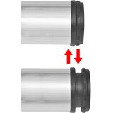 4 Podesive Noge za Stol Brušeni nikal 710 mm | shoptok.hr