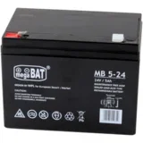gel battery for a vehicle with a 24V5AH battery