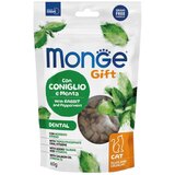 Monge gift dental cat rabbit & peppermint - punjene hrskave poslastice (60g) | Eponuda.com