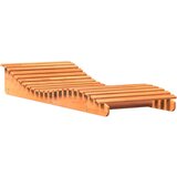  Ležaljka za sunčanje voštano smeđa 205x80x31,5 cm od borovine | shoptok.hr