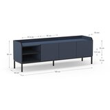 Marckeric Plava TV komoda 160x55x42 cm Adara – | shoptok.hr