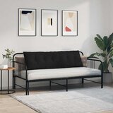  Jastuk za leđa Crna 160 x 19 x 50 cm tkanina | shoptok.hr