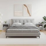  Noćni ormarići 2 kom boja betona 40x35x47,5cm konstruirano drvo | shoptok.hr