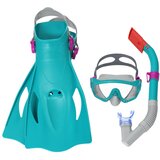  Ronilni set maska, dihalka, plavuti Bestway 25020 - modra u