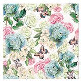  Decoupage salvete - Powder Garden - 1kom (tehnika salveta) KORIŠTENO | Eponuda.ba