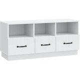TV ormar s ladicama Bijela 102 x 34,5 x 47 cm Konstruirano drvo Cijene