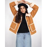 Only ONLGELLY BONDED HOOD Bež | shoptok.hr
