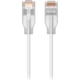 Ubiquiti UACC-Cable-Patch-EL-0.3M-W Nano-thin patch cable with 2.5 GbE support designed to show Etherlighting effects - UACC-CABLE-PATCH-EL-0.3M-W | Shoptok.si