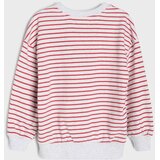 Sinsay Prugasta crewneck majica s vezom medenjaka Slike