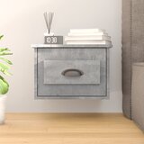  Zidni noćni ormarić Siva betona 41,5 x 36 x 28 cm | shoptok.hr