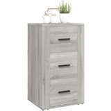  Komoda boja sivog hrasta 40 x 33 x 70 cm od konstruiranog drva | shoptok.hr