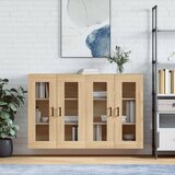  Zidni ormarići 2 kom boja hrasta sonome od konstruiranog drva | shoptok.hr