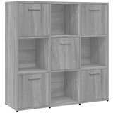 Ormarić za knjige boja hrasta 90 x 30 x 90 cm konstruirano drvo | shoptok.hr