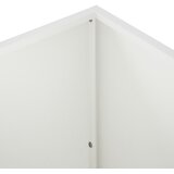  Vrtna saksija 2 kom. Bijela 100 x 50 x 50 cm Čelična vrata | shoptok.hr