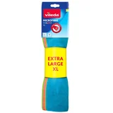 Vileda Cleaning Cloth Microfibre Cloth Colors Extra Large 4 pcs