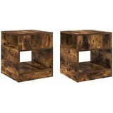  Konačna Stolić 2 pcs Dimljeni hrast 40,5 x 40 x 45 cm | shoptok.hr
