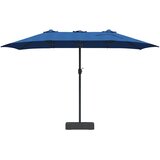  Vrtni suncobran Azurnoplava 385 x 209 x 244 cm | shoptok.hr