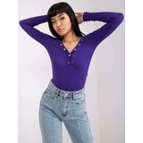 RUE PARIS Blouse-RV-BZ-7439.18-dark purple | Shoptok.si