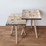 Hanah home 2Shp67 - beige beige nesting table (2 pieces) | ePonuda.com