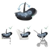 Maxi-Cosi Autosjedalica Pebble 360 Pro, Grupa 0+ (0-13 kg) - Essential Graphite | shoptok.hr
