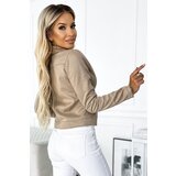 numoco basic Numoco short suede jacket | Shoptok.si