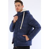 Dewberry M8645 MEN'S COAT-NAVY BLUE | Shoptok.si