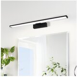 Eglo Pandella 1 zidna/1, led, 11w, 1350lm, d 600, ip44, crna/bijela/aluminij | shoptok.hr