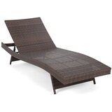  Set vrtnih ležaljki od tehnoratana Bora Bora Smeđa prostirka / Smeđa melanž sa stolom | shoptok.hr