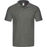 Fruit Of The Loom Graphite Men's Polo Shirt Original Polo Friut of the Loom