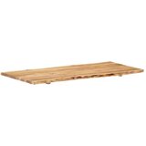 vidaXL Mizna plošča trden akacijev les 118x(50-60)x2,5 cm | Shoptok.si