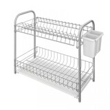 Olimp Sport Oceđivač za sudove Double Tex srebrni 45x23x37cm Metaltex | Eponuda.com