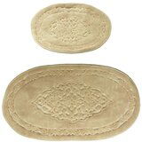  Cottonkt 000066 Cream Bathmat Set (2 Pieces) | ePonuda.com